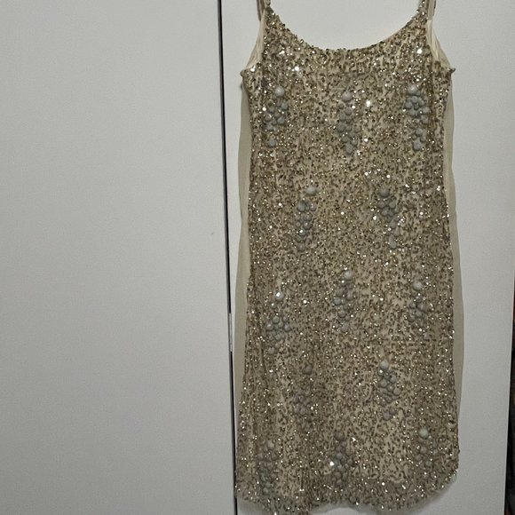 EUC ZARA DRESS CRYSTALS - Picture 1 of 3